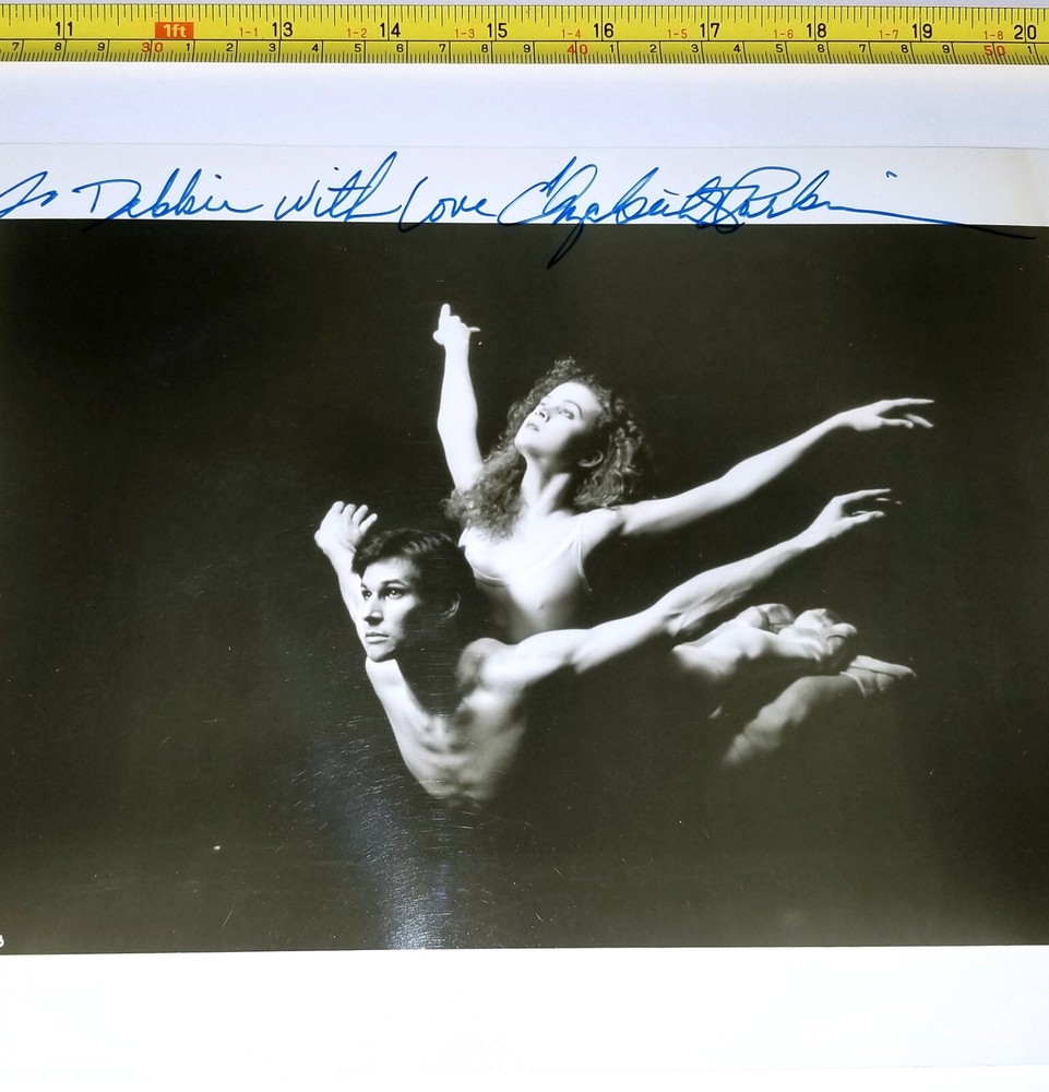 THE JOFFREY BALLET SIGNED 8×10 PRESS PHOTO ELIZABETH PARKINSON DANCE SEA SHADOW