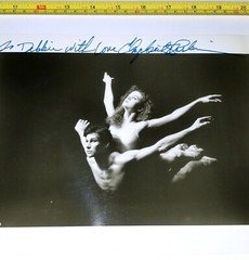 THE JOFFREY BALLET SIGNED 8×10 PRESS PHOTO ELIZABETH PARKINSON DANCE SEA SHADOW