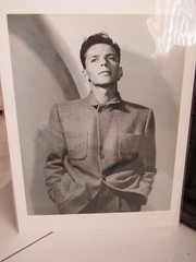 Frank Sinatra portrait photograph litho by Philippe Halsman 10×13 COA MINT OOAK!