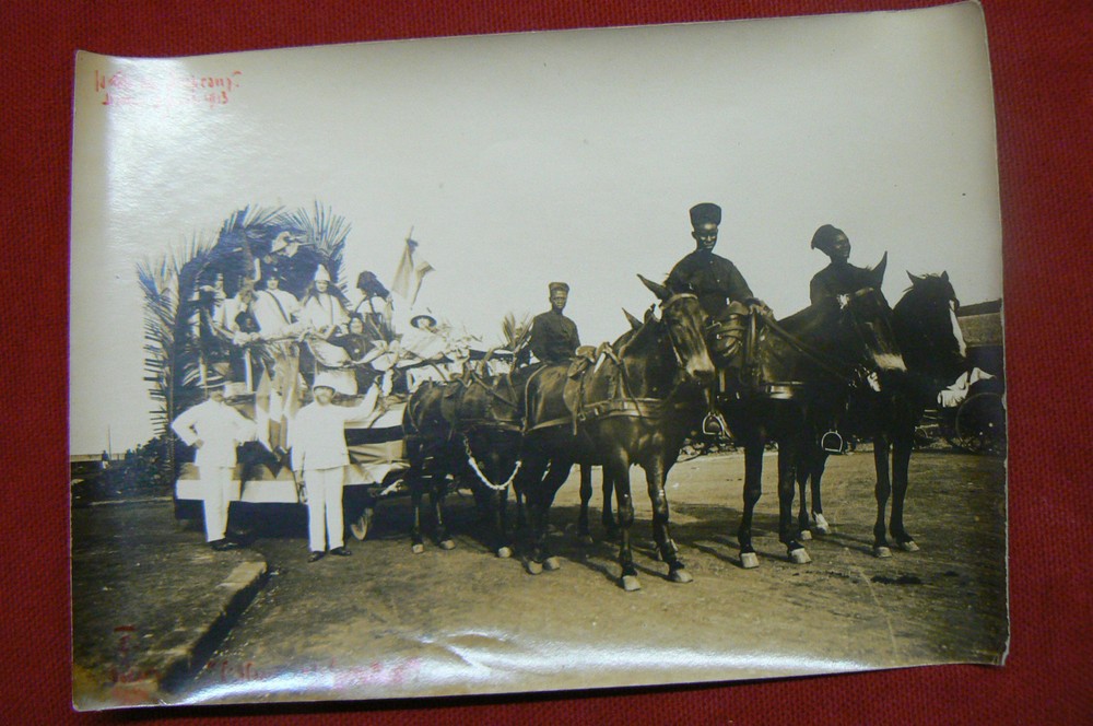 Photography The Flag Day Dakar August 1913 Alsace and Lorraine Military