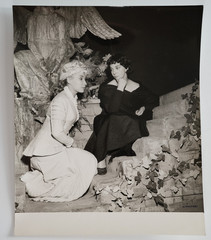 Vintage Photo France Theatre Scene 18X22CM 1960