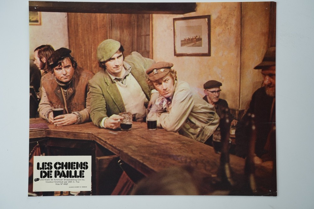 Photo Cinema Lobby Cards The Straw Dogs 22X28Cm 1970 Hoffman