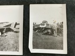Original Photos Aviation Accidents Circa 1920-1930 Period Photos