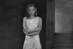 Fine Art BW Photograph Signed Ltd Edition Ballerina & Vulture SURREALISM COA NEW