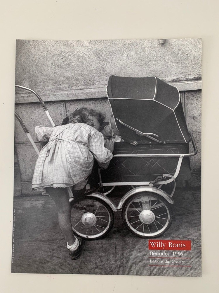 WILLY RONIS,’BENODET,1956′ AUTHENTIC 1990 ART PHOTO PRINT