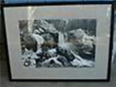 Nice Photographic Print, Matted, VG CONDITION