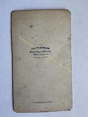 orig. CDV photo Elisabeth Sissi Franz Joseph Kaiser Austria family 1861 nobility