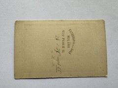 orig. CDV Photo Lithograph Circa 1860 Milano Sole