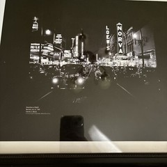 1941 Charles S Borjes Norva Downtown at Night Norfolk Virginia Framed Print