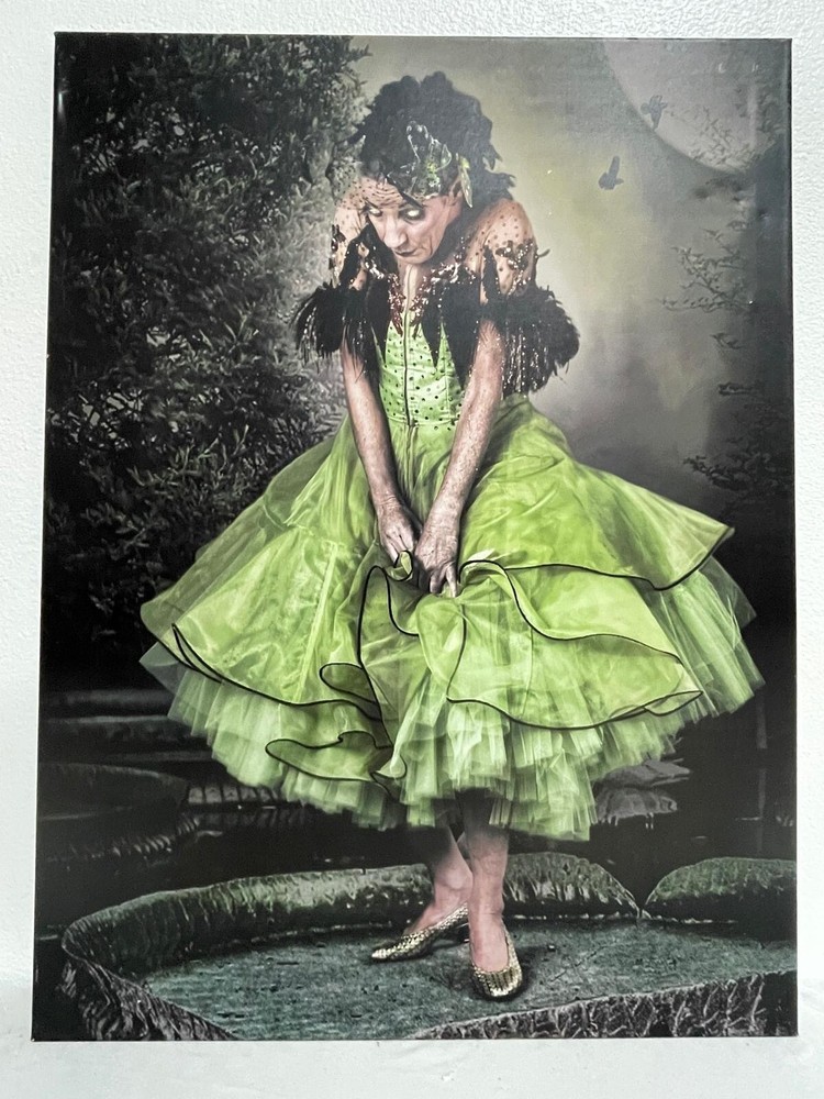 H Suhre «Like a Fairytale» Photograh of a Woman on Canvas