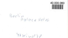 40000060 – 1000 Berlin Mitte Hotel Palace, Reception, Red Carpet, Butler,