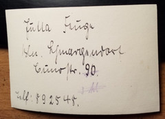 Jutta Feige ? Berlin Schmargendorf – Mädchen beim Tanz Ballett – ca. 1950er Foto