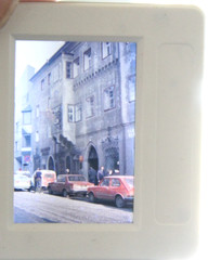Photo Negative Slide Italy Fiat Alfa Romeo Alfetta GTV Car Vintage AW