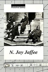 N. Jay Jaffee (1921-1999) Art Announcement Card 1991 – Social Landscapes