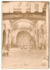 13 Photographs View Panama City, Funeral Parade with Firefighters, Unab