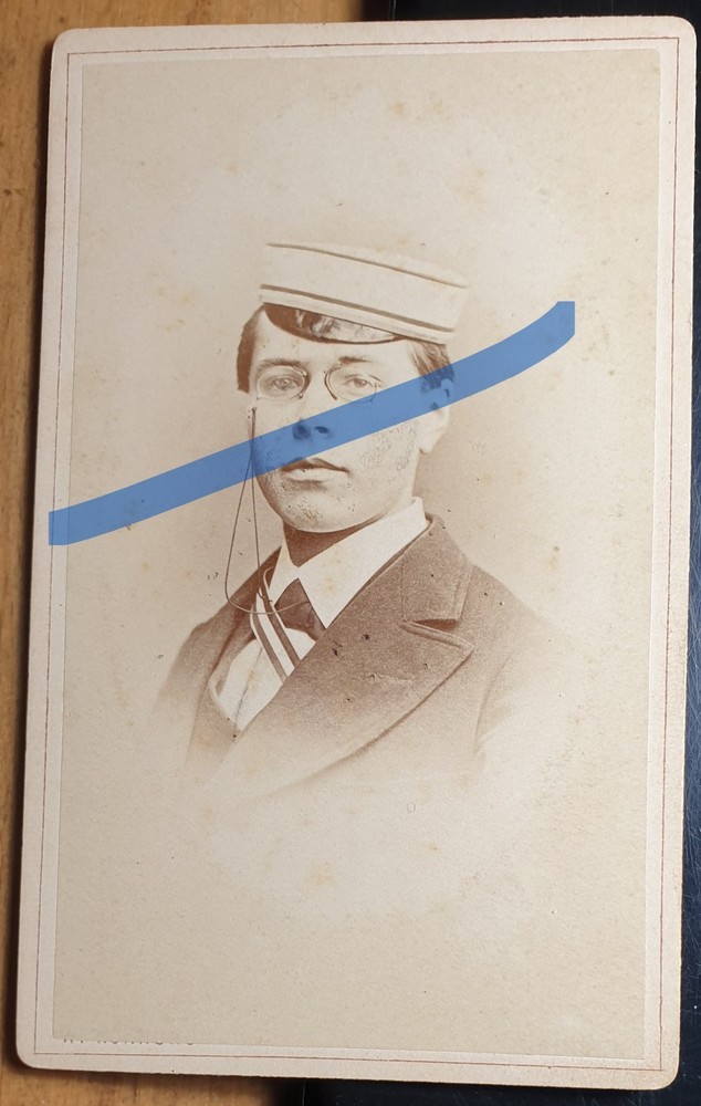 Wingolf Tübingen-Heinrich Käß-WS 1880/81 CDV Pastor Schriesheim Durmersheim