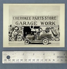 Walker Evans Art Photo Print Card – Auto Garage Atlanta Georgia 1936 4.25”x6”