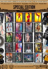 Batgirl OMG! SEXY Barbara Gordon DC Signed A3 Comic Print Gotham Batman Pin-Up