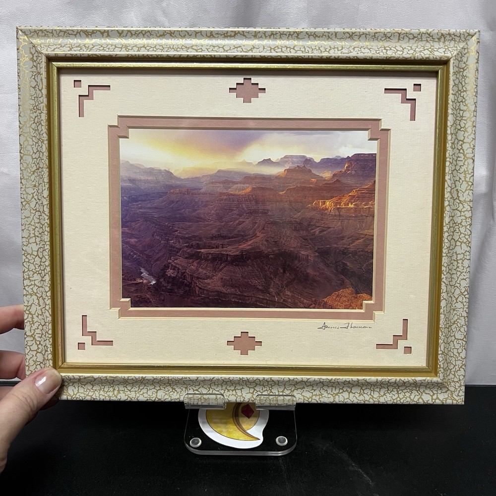James Thomson Signed Print Grand Canyon Pucci Gallery 8×10 Desert Art Sunset