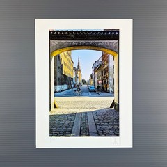 PixelPusher 9×12 Inch Archival Photography Print (Red River Paper) LD01 Bikes