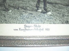 Signed photo winner mare Karpfhamer folk festival 1953 broodmare in frame!