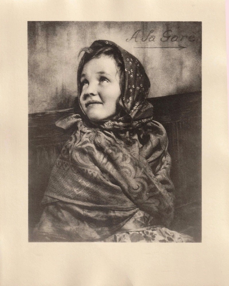 William Mortensen «A LA GARE» 1932 Photograph Print