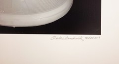 Charles Fendrock «The Edison Lamp» Large Format Unframed Black & White Photo