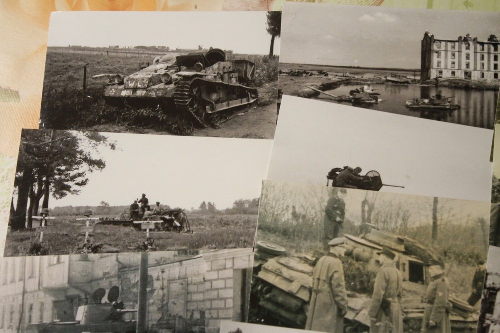 14x Photos Tanks WW2 Reprint 2018 Soldiers Tracked Vehicles I3