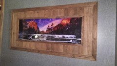 Peter Lik Icy Water Yosemite Park ( Framed 80″X40″) (Picture 60″X20″) 314/950