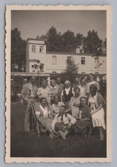 Mühlhausen Bad Elster – Pension Waldesrauschen Holiday Guests – Old Photo 1930s
