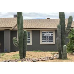 Clearly Secure 24 in x 8 in x 3 in Hopper Vent for Glass Block Windows HV248A