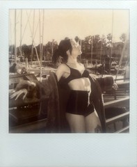 OOAK Art model Corrina Polaroid Instant Film Print SIGNED by artist