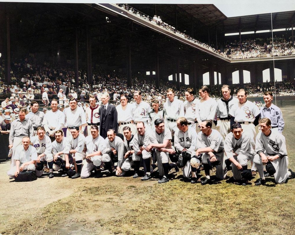1933 All Star 8×10 Colorized Print-FREE SHIPPING