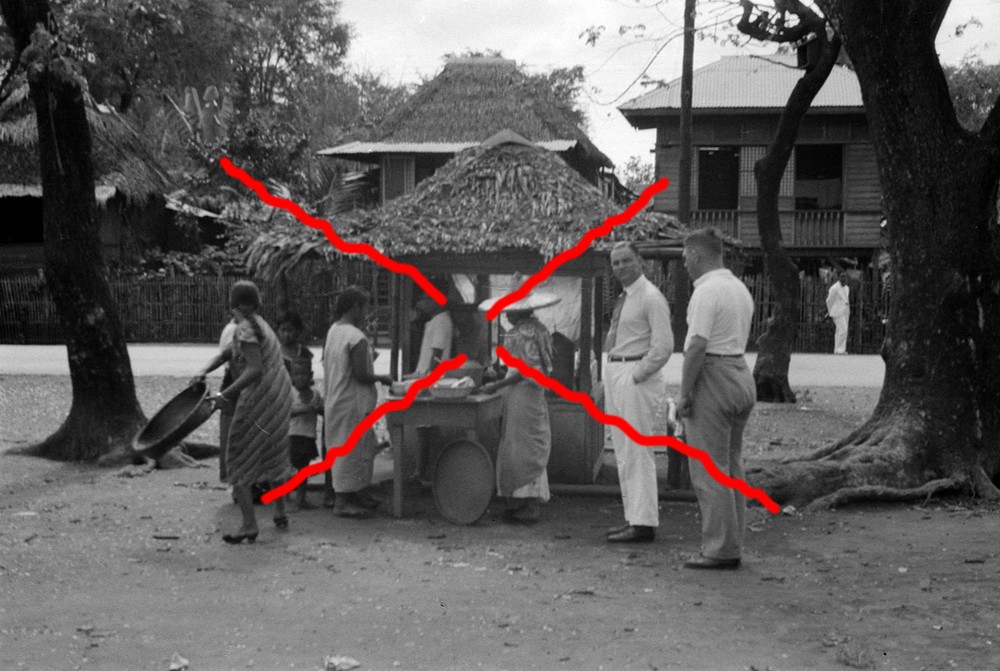 Negative Manila Parañaque – Philippines Street Food Population – 1930s-70s
