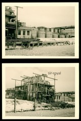 2x Hamburg 1950s – DEA Fuel Industrial Equipment Engineering – Photo 11x8cm