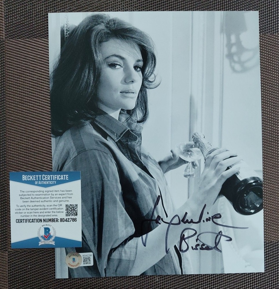 JACQUELINE BISSETT * 8X10 Actress Hand Signed Autograph BECKETT COA