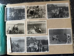 Old Photo Album Civilian with Flaws, Family Pre 1945 /27