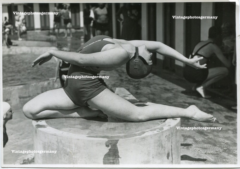 G1213 Foto Java 1935 Tänzerin Liesel Wessinger Lisa Cristowa Elastikerin Frau
