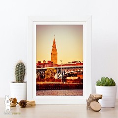 Cleveland, OH – The Terminal Tower – Vintage Style Photography Prints