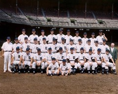 1953-tigers-color 8×10 Colorized Print-FREE SHIPPING