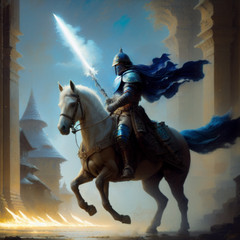 Chess Knight Digital Image wallpaper Choose 2 designs DnD Fantasy Wall Art