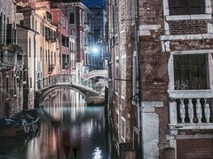 $500 Off! The Bridges and Canals of Venice Photograph on Aluminum Wall Art