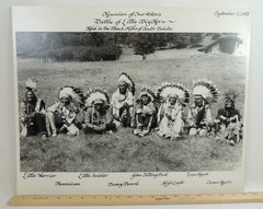 SURVIVORS of LITTLE BIGHORN Signed 16×20″ Photographs by Bill Groethe 1948 Set