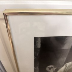 Sanford Roth Photograph Pablo Picasso Paris, 1954 Glass Framed Print Rare Artist