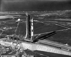 New NASA Photo: Apollo 11 Saturn V Rocket on Transporter for Launch – 6 Sizes!