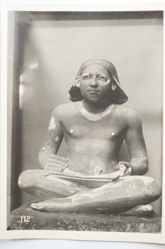 Vintage Original Silver Gelatin Bromide Photo Egypt Cairo Museum 13x18cm