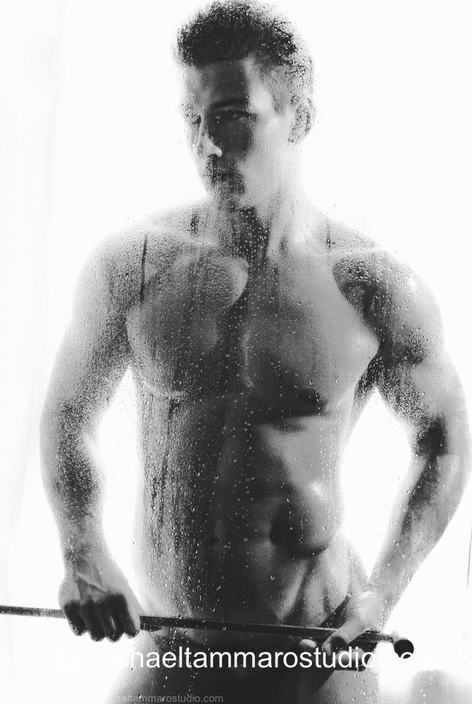michaeltammarostudio Black and White Model “ Wet Dream” Signed