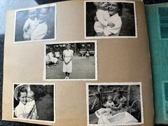 Old Photo Album Civilian with Flaws, Family Pre 1945 /27