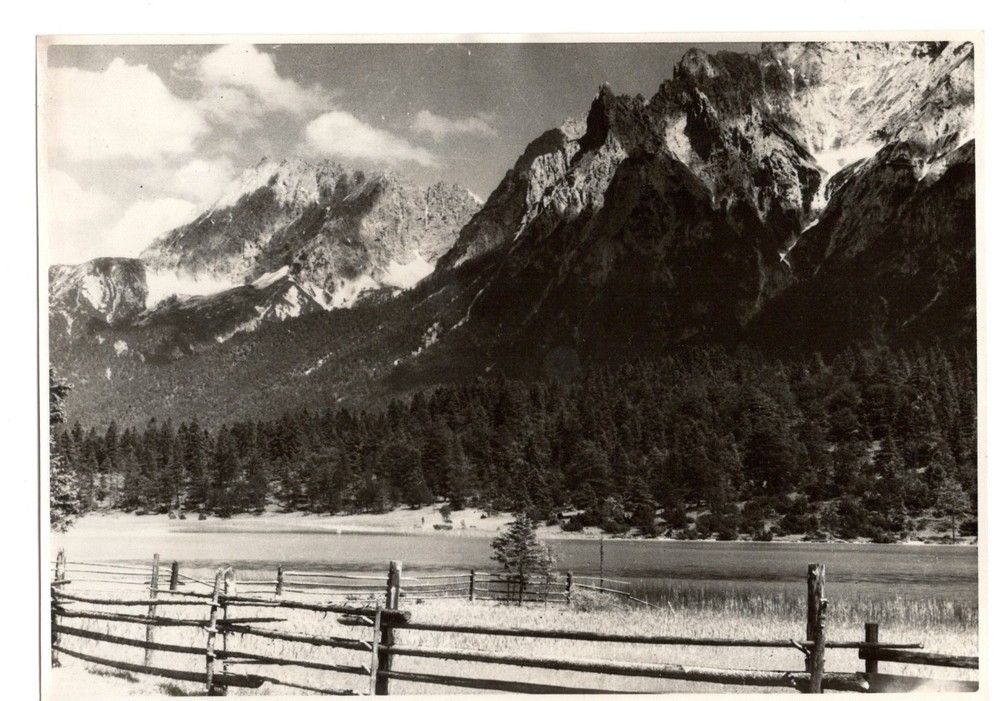Vintage Photo Lautersee Mittenwald Bavaria around 1930 Georg Fiedler Gera