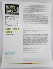 Mike Starn / Structure of Thought 30 16 x 20 LIMITED EDITION ARCHIVAL Signed 1st